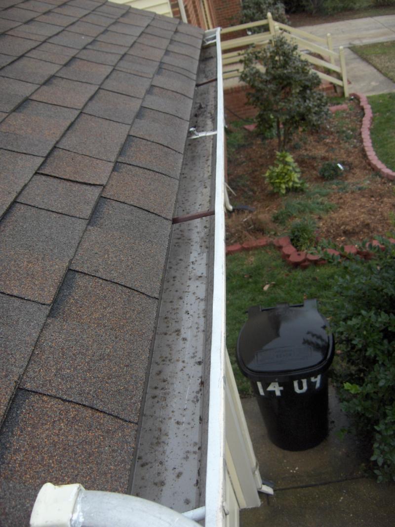 Gutter cleaning and repair, cleaning of all downspouts and inspection.