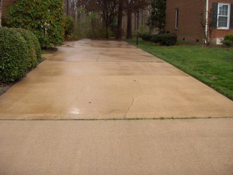 Cleaning of driveways, sidewalks, porches, patios, pool decks, steps, and gum removal. 